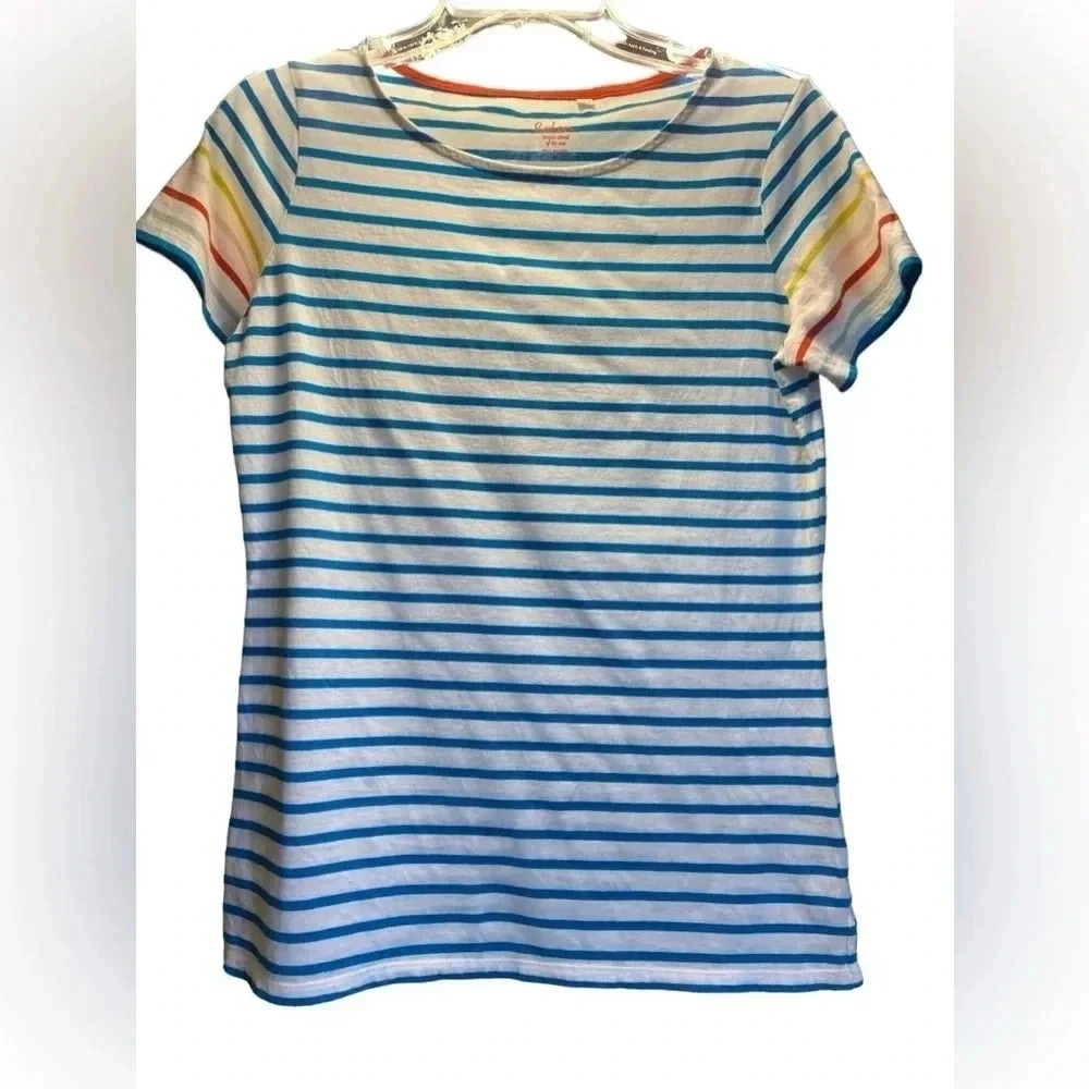 🌺 Colorful Boden striped T-shirt 🌺​